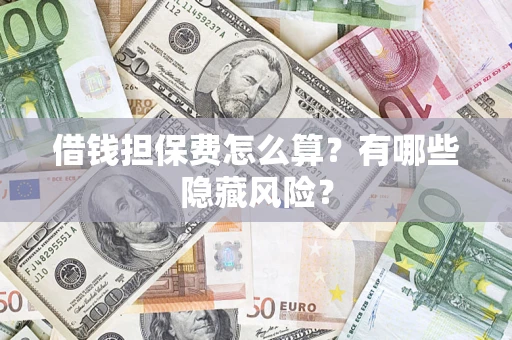 济南借钱担保费怎么算？有哪些隐藏风险？